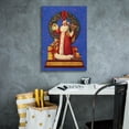 thumbnail image 4 of Epic Graffiti 'Victorian Santa' by Christopher Nick, Canvas Wall Art, 18"x26", 4 of 8