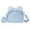 Light blue, variant on Yammee Stylish Ita Bag Crossbody Bag With Clear Badge Display Holder Shoulder Purse