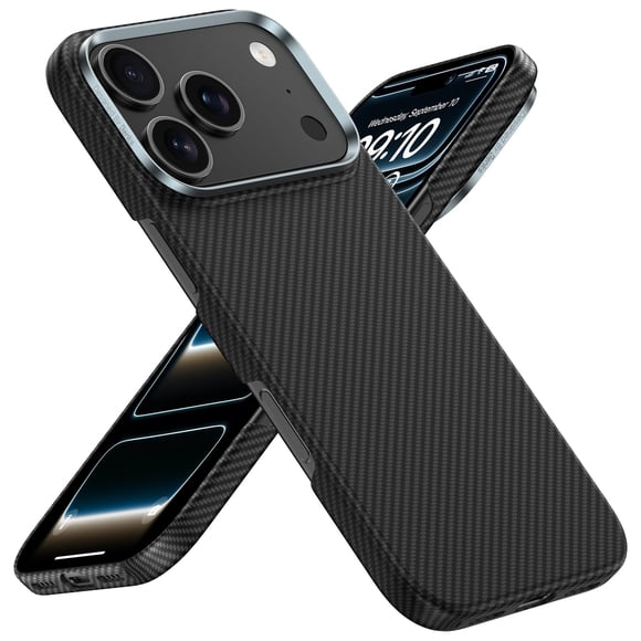 Funda BENKS ArmorAir Kevlar para iPhone 17 Pro Negra con MagSafe