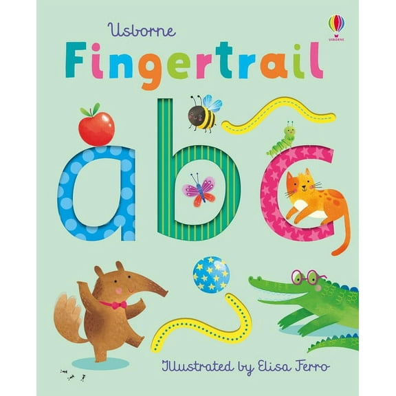 Fingertrails Fingertrail ABC: A Kindergarten Readiness Book for Kids, (Board Book)