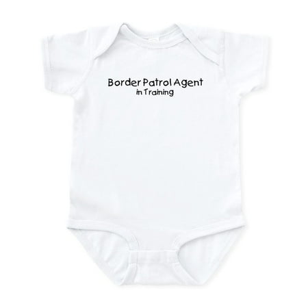 

CafePress - Border Patrol Agent In Traini Infant Bodysuit - Baby Light Bodysuit Size Newborn - 24 Months