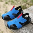 thumbnail image 6 of Hessimy Water Shoes for Kids Boys Girls Aqua Socks Barefoot Beach Sports Swim Pool Quick Dry Lightweight Toddler Little Big Kid(Dark Blue,7.5), 6 of 7