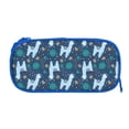 thumbnail image 3 of Vsdgher Alpaca Astronaut in Space Print Large Capacity Pencil Case Pouch with Zipper, Portable Aesthetic Big Capacity Pencil Cases Pen Office Travel Stationery Bag, 3 of 8