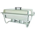 thumbnail image 5 of TrueCraftware- 8 Qt. Full Size Stainless Steel Folding Stand Chafing Dish Complete Set- Food Warmer Chafers and Buffet Warmer Sets for Catering Event Party Holiday Buffet Weddings Catering Events, 5 of 7