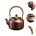 thumbnail image 6 of yotijay Copper Tea Kettle 1300ml with Handle Thick Portable Handcrafted Handmade for Tea auspicious beast, 6 of 9
