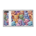 thumbnail image 2 of JIALIOU Nylon Trifold Card Wallet with ID Window Zipper Pocket for Men Women Teen Colorful Bear Toy, 2 of 7
