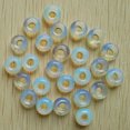 thumbnail image 4 of K-KED 50pcs Wholesale Natural Opal Stone Big Hole Beads 14X8mm for Charms Bracelet, 4 of 9