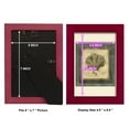 thumbnail image 4 of Mini Exotic Coral VI (U) - Framed Print w/glass - Cherry Red, 4 of 8