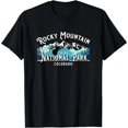 thumbnail image 1 of Playera Vintage de Recuerdo del Parque Nacional de las Montañas Rocosas, Colorado, 1 of 7