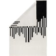 thumbnail image 4 of nuLOOM Olea SuperiorWash Abstract Machine Washable Area Rug, 4' x 6', Olea Black/Cream, 4 of 13