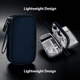 thumbnail image 6 of GASTROPOD 2026 New Electronics Travel Organizer,Waterproof Tech Accessories Pouch Bag for Keeping Certificates/Charger/Power Bank/Cables/Mouse/Earphone/Stationeries Organized, 6 of 7