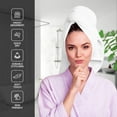 thumbnail image 5 of Soft Textiles Bath Towels Set of 4 – 100% Cotton White Bath Towels 27 x 54 Inches, Soft & Absorbent Body Towels for Bathroom, Spa & Gym, Quick Drying Luxury Towels for Shower & Everyday Use, 5 of 6