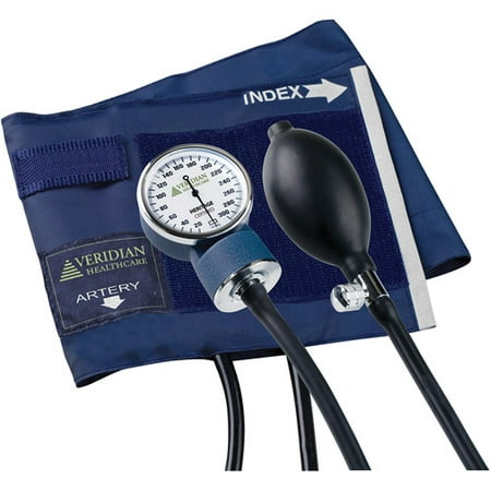 Heritage Series Latex-Free Aneroid Sphygmomanometer, Large Adult