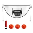 thumbnail image 2 of Almencla Basketball Hoop for Trampoline Goal Game Sturdy for Dunking Basketball Stand white, 2 of 7
