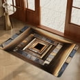 thumbnail image 5 of Ohmyroo 23.62x15.75 Inches Carpet Stereoscopic Visual Effect Entrance Door Mat Absorbent Nonslip Foot Mat Dirt Proof For Bathroom Home Entryway, 5 of 6