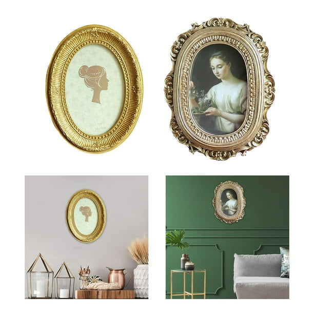 Marco de fotos antiguo Colco 2 piezas galería de fotos para colgar en la pared Decoración
