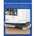thumbnail image 4 of Support Horizontal PS5 Slim, Support PS5 Slim Pieds Horizontaux sous le Bureau Base Support, Support de Refroidissement Horizontal pour Console Playstation 5 Silm avec 4, 4 of 5