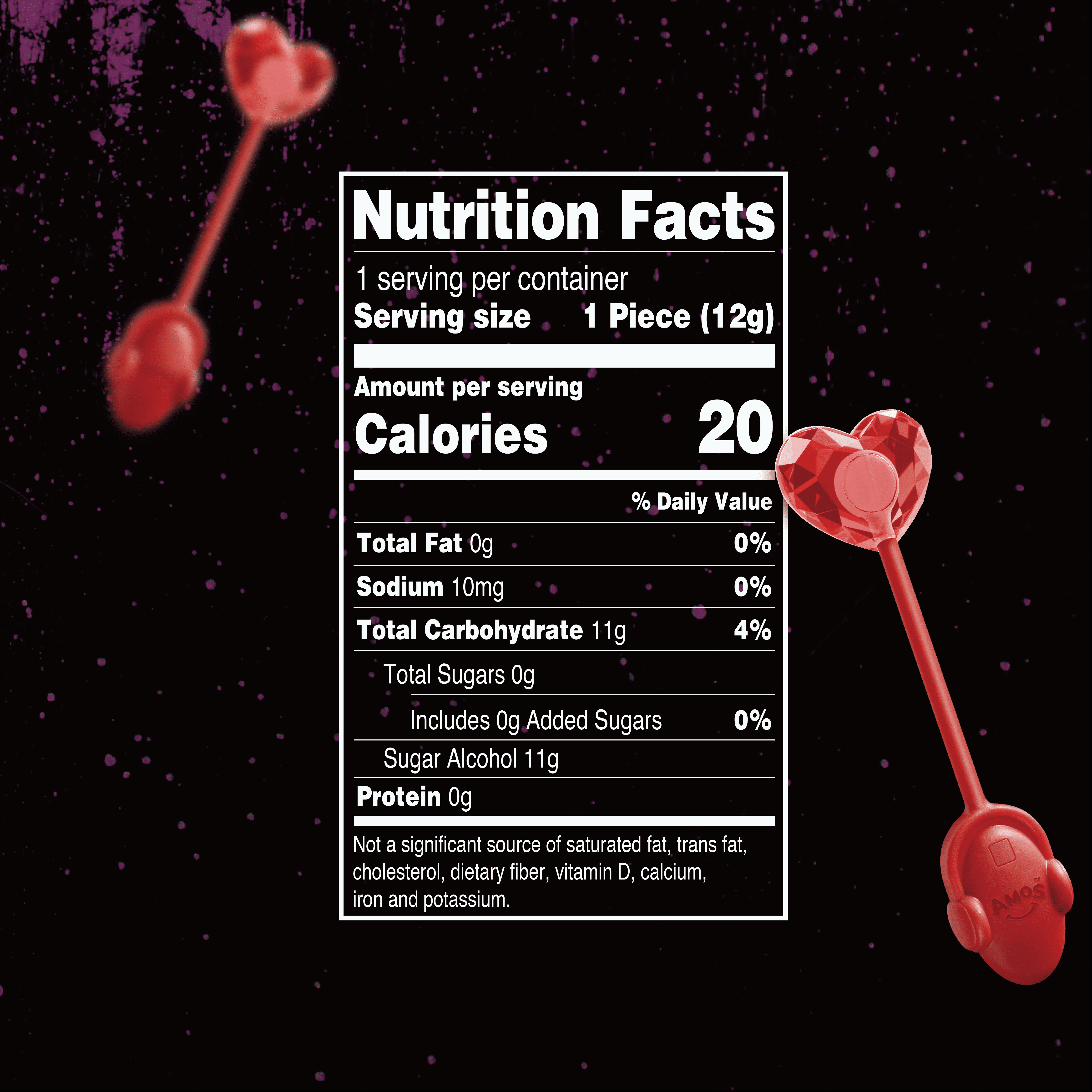 TastySounds Audio Lollipop-Strawberry 0.42oz