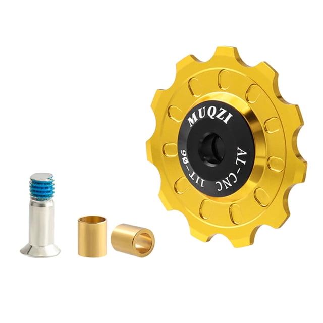 S SERENABLE Rear Derailleur Pulley Wheel Guide Roller 11T 12T 13T 14T 15T 16T 17T Ultralight 11T Gold