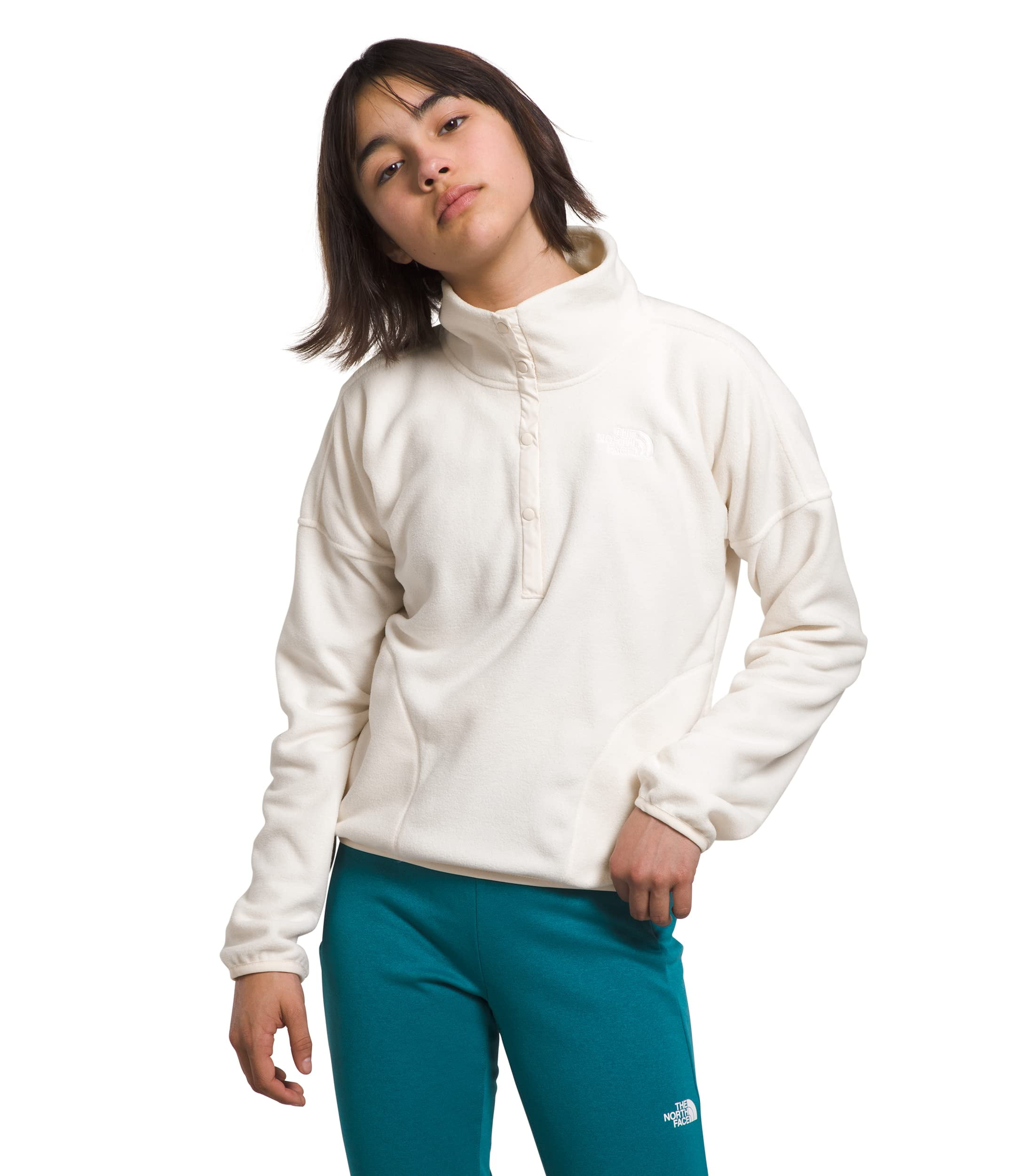 33,000ft Jersey De Forro Polar Para Mujer Con Cuello Alto, Cuello Alto