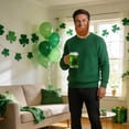 thumbnail image 5 of DAMAI St. Patrick's Day Fake Beards, Flase Beard Funny Brown Fake Mustache, Novelty Stick On Fake Beard, 5 of 7