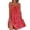 A-Red220, variant on XIAOCHA Women's Floral Print Spaghetti Strap Midi Dress Scoop Neck Sleeveless Loose Fit Casual Dress Lightweight Summer Beach Sundress