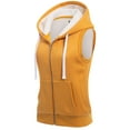 thumbnail image 3 of MixMatchy Women's Sleeveless Sherpa Lining Zip Up Cozy Vest, 3 of 5