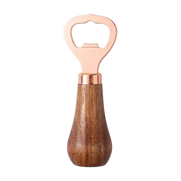 Yhmxh Utensilios de cocina Abridor de botellas de cerveza, apto para frigorífico, cocina, restaurante y fiestas, ahorra mano de obra, práctico almacenamiento con imán para hombres y maridos.