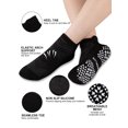 thumbnail image 6 of COOPLUS 4 Pairs Non Slip Yoga Socks With Grips for Women Anti-Slip Athletic Socks for Barefoot Workout,Ballet, 6 of 7