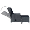 thumbnail image 2 of vidaXL 7 Piece Garden Dining Set Brown, 2 of 4