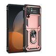 thumbnail image 3 of Dteck Case for Samsung Galaxy Z Flip4 5G,Shockproof Rugged Kickstand Case Ring Holder Lighweight Cover for Galaxy Z Flip 4 (2022),Rosegold, 3 of 9