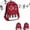 Red, variant on Women’s Whimsical Y2k Music Piano Backpack, Cute Polka‑Dot Nylon Novelty Playful Bookbag, Musical‑Theme Daypack for Campus Commute Office Work Travel & Thoughtful Present