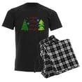 thumbnail image 6 of CafePress - ALL IS CALM Pajamas - Men's Dark Loose Fit Cotton Pajama Set, 6 of 7