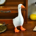 thumbnail image 4 of Minibee Desk Goose Ornament, 6.5" Funny Desktop Goose Key Holder, Resin Duck Statue Figurine for Home Office Decor, 4 of 7