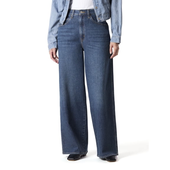 Levi Strauss Signature Women's Vintage Cinch Waist Loose Jean