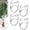 18", variant on 4 Pcs 18" Hanging Cables Chain with S Hook Bird Feeder Tree Hanger PVC Coated Flexible Branch Hook Limb Protector for Outside Bird Feeders, Planters and Decorations