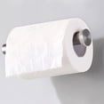 thumbnail image 4 of Soporte de papel higiénico de acero inoxidable Autoadhesivo Punch-Free a prueba de humedad Frente a prueba de humedad Pantalón Interior Hogar Baño Organizador Cepillado Golden Inevent HA012335-03, 4 of 7