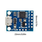 2Pcs Digispark USB Development Boards Cost Effective Solution For Microcontroller Projects and Prototyping