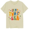 thumbnail image 3 of Tiijoy Toddler Girls Birthday T-Shirt Cute Letter Print Short Sleeve T Shirt, Sizes 1-2T, 3 of 3