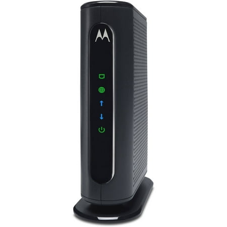 MOTOROLA MB7220 (8x4) Cable Modem, DOCSIS 3.0 | Certified for XFINITY by Comcast, Spectrum, Time Warner, Cox & more | 343 Mbps Max (Best Usb Modem For Internet)