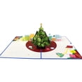 thumbnail image 1 of Visland 3D Tree Pattern Christmas Card Paper Hidden Design Holiday Card for Indoor, 1 of 8