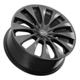 thumbnail image 4 of 1 Motiv 20x8.5 5X115 / 5X120 +40 436B Gloss Black Wheel Rim, 4 of 5