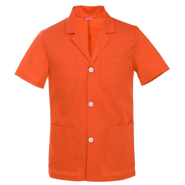 Manteau de Laboratoire à Manches Courtes pour Hommes de 31 Pouces
