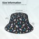 thumbnail image 3 of Fotbe Space Sombrero Tipo Pescador con Estampado – Sombrero de Sol de Algodón de Moda para Playa, Golf, Pesca, 3 of 6
