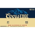 thumbnail image 6 of Coors Edge, 12 Pack, 12 fl oz Aluminum Cans, 0.4% ABV, 6 of 6