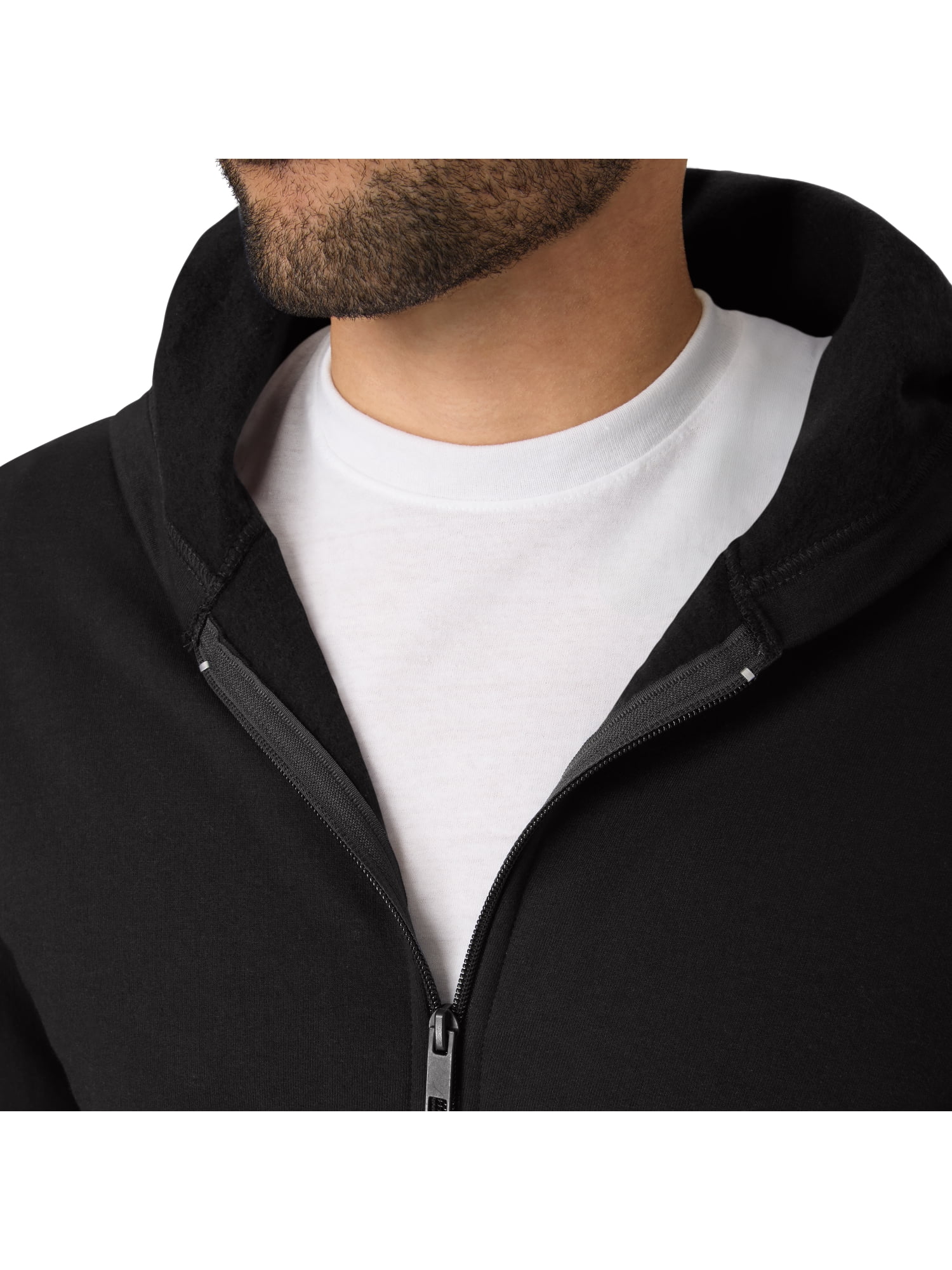Hanes Men's & Big Men's Essentials Fleece Full-Zip Hoodie Sweatshirt, Sizes S-5XL