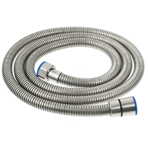 LOLIPPYY Durable Stainless Steel Water Heater Hose for Home Use Compatible with Standard Sizes 1Pc Silver