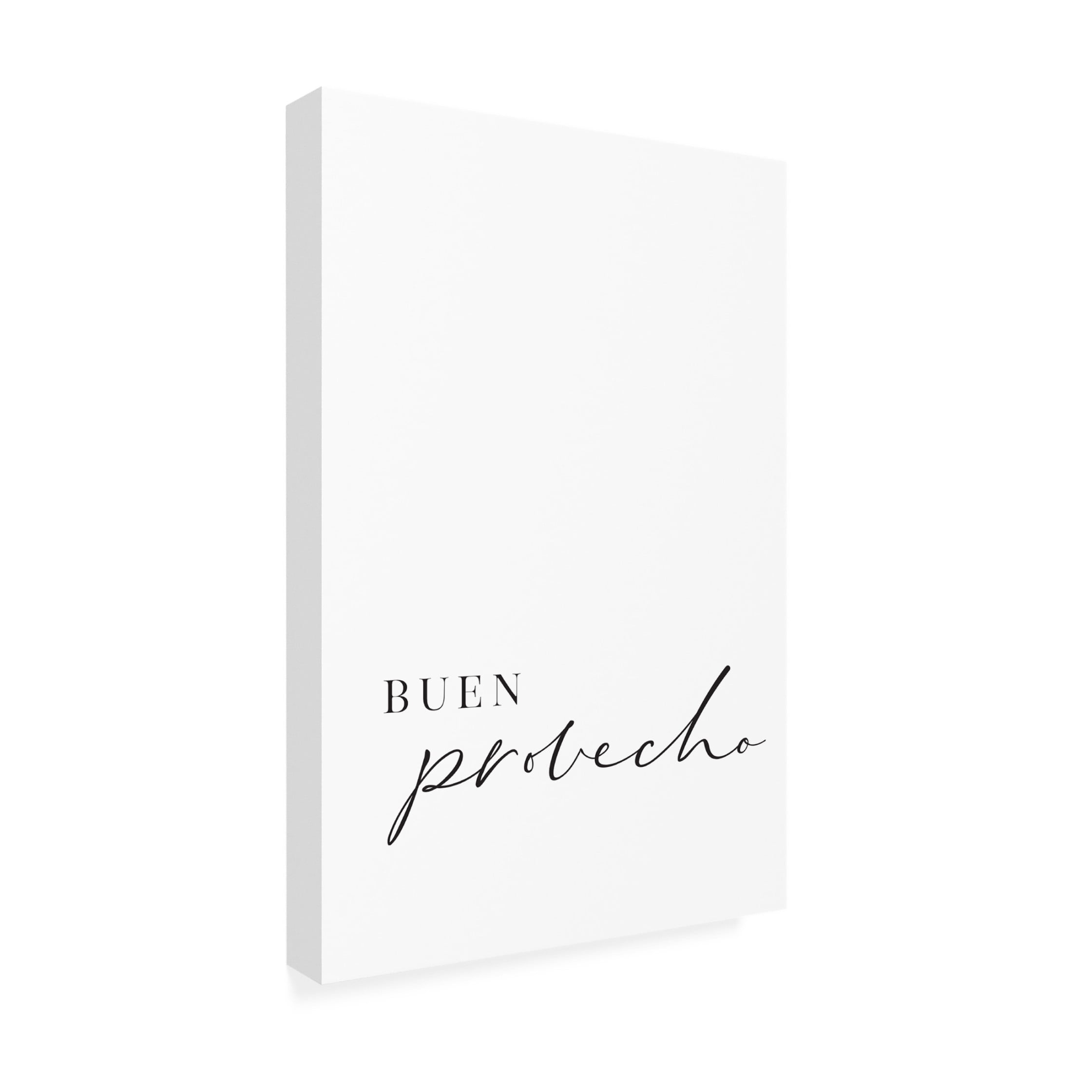 Trademark Fine Art Rosana Laiz Blursbyai Buen provecho Canvas Wall Art