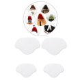 thumbnail image 1 of thinsony Semelles de Talon pour Réparation de Talon pour Hommes & Femmes Talons Hauts Blancs, 1 of 9