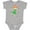 AC-Heather Grey, variant on Inktastic Irish Princess St Patricks Girls Girls Baby Bodysuit